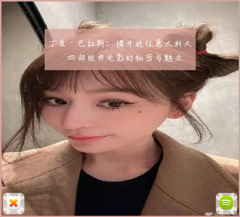 丁度·巴拉斯：揭开这位意大利大师四部经典电影的秘密与魅力