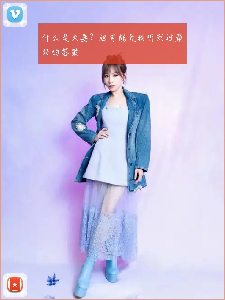 什么是夫妻？这可能是我听到过最好的答案