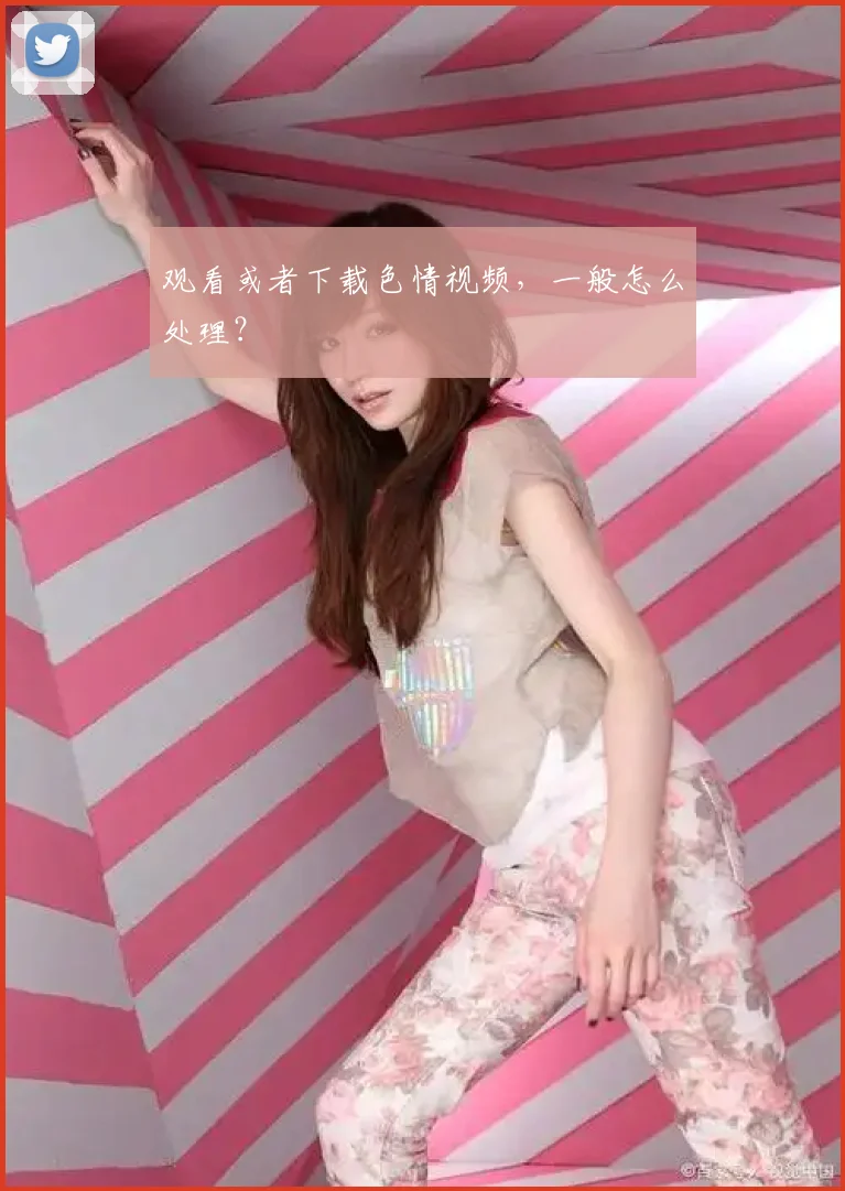 观看或者下载色情视频，一般怎么处理？